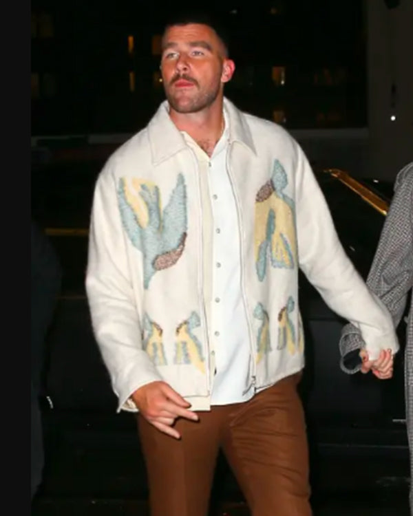 Travis Kelce Blue Fly Jacket