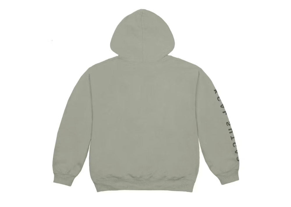 Travis Scott New Sight Zip Up Hoodie Olive