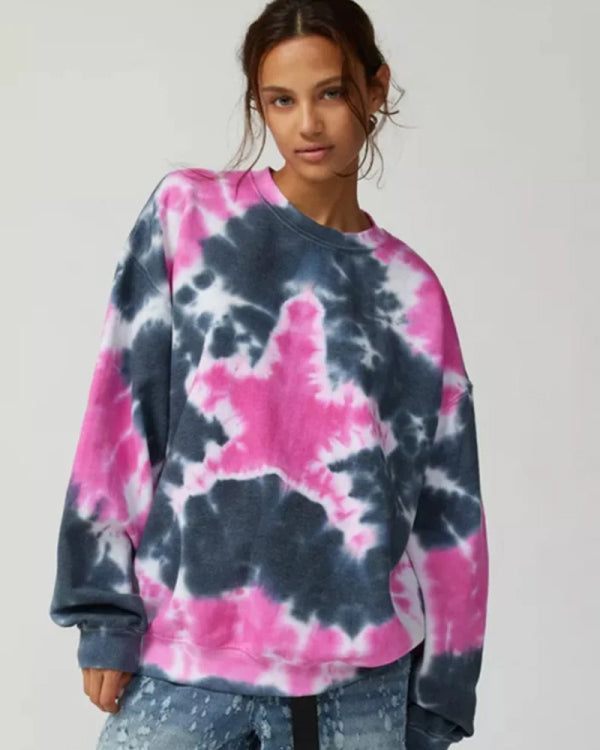 Unstable S02 Iris Apatow Tie Dye Sweatshirt