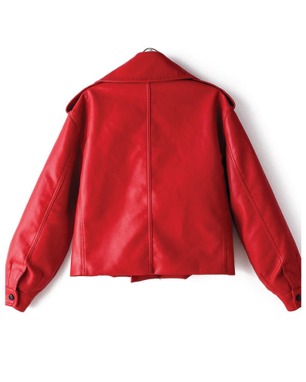 Women 2024 Leather Jacket