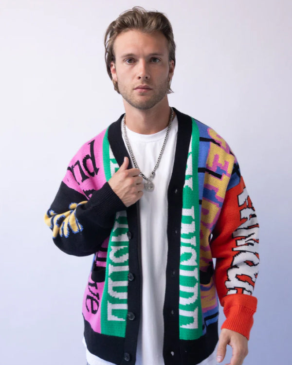 Wool cardigan