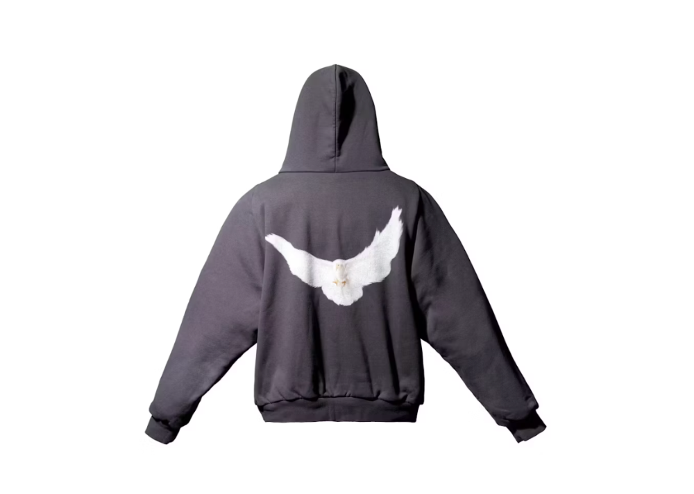 Yeezy Gap Dove Shrunken Hoodie Black