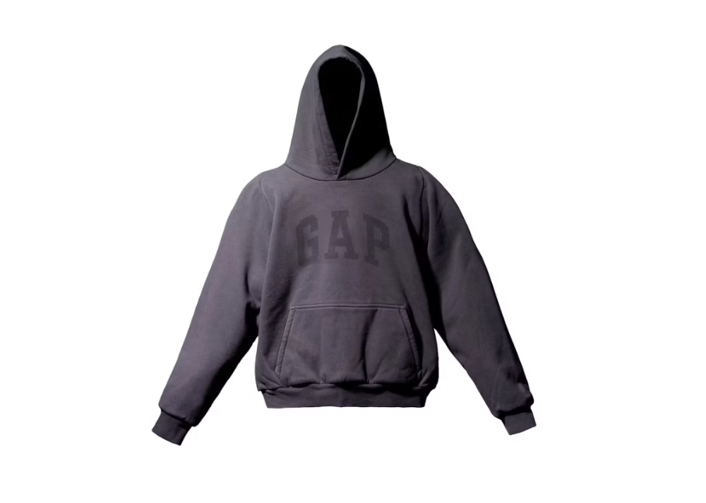 Yeezy Gap Dove Shrunken Hoodie Black