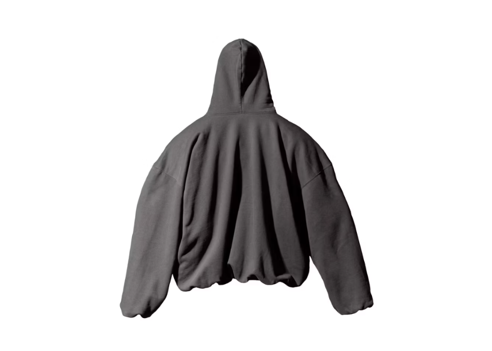 Yeezy Gap Logo Hoodie Dark Grey