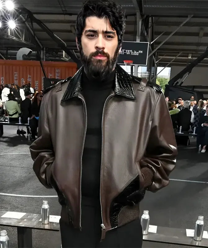 Zayn Malik Returns 2024 Leather Jacket
