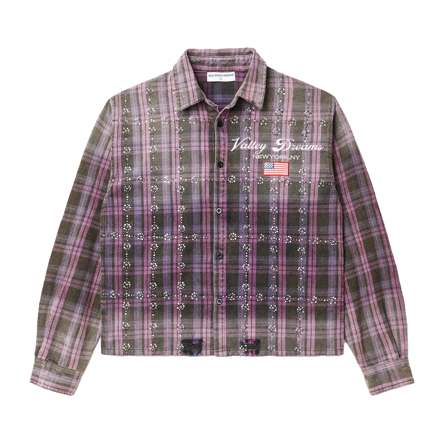 Vale Forever Purple Rain Flannel Purple