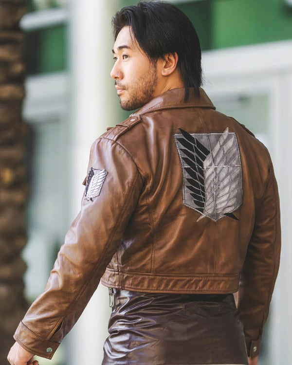 Attack on Titan Scouting Legion Leather Jacket