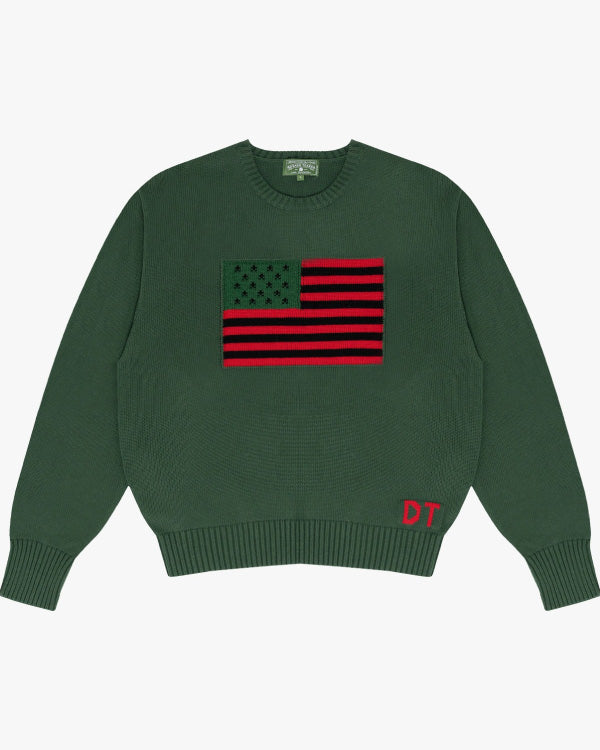 1619 Pan African Flag Sweater