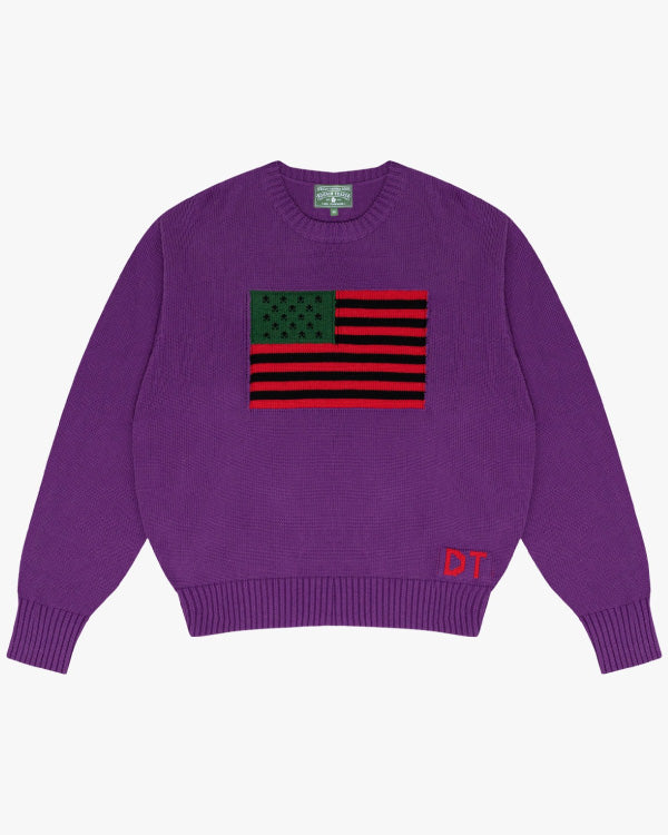 1619 Pan African Flag Sweater