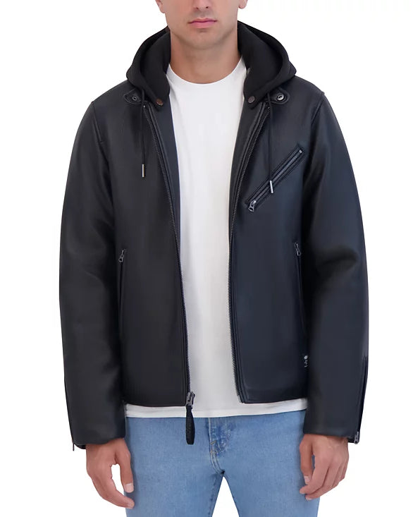 Men's Removable Hood Jacket