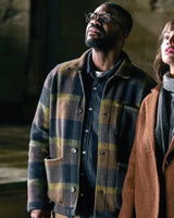 3 Body Problem 2024 Jovan Adepo Plaid Jacket