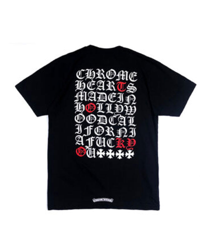 Chrome Hearts Made In Hollywood T-Shirt – Black