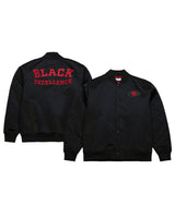 49ers Black Excellence Varsity Jacket