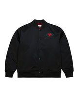 49ers Black Excellence Varsity Jacket