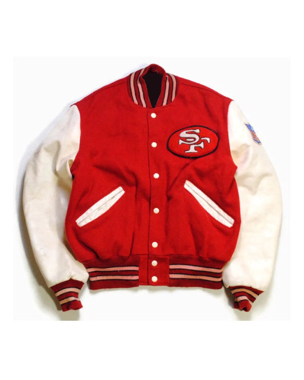 49ers SF Super Bowl Varsity Jacket