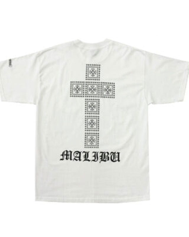 Chrome Hearts Malibu Exclusive Square Cross T-Shirt – White