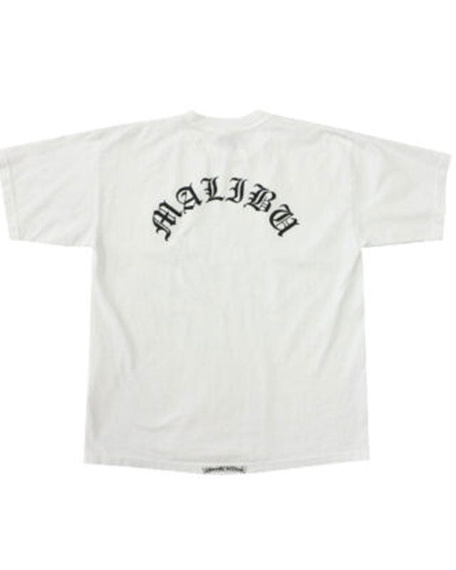 Chrome Hearts Malibu Exclusive Script Letter T-Shirt – White