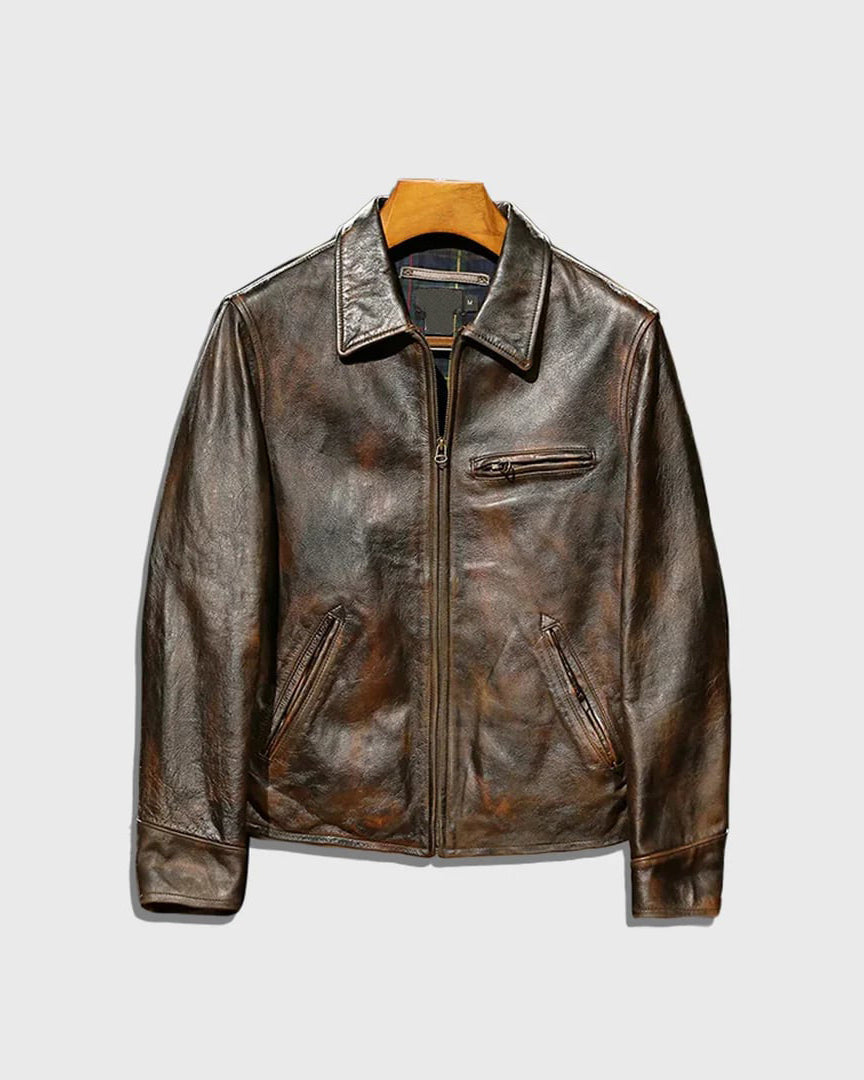 Stylish Men's Leather Jacket