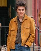 A Complete Unknown Timothee Chalamet Suede Jacket