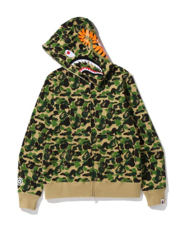 Abc Camo Shark Full Zip Hoodie