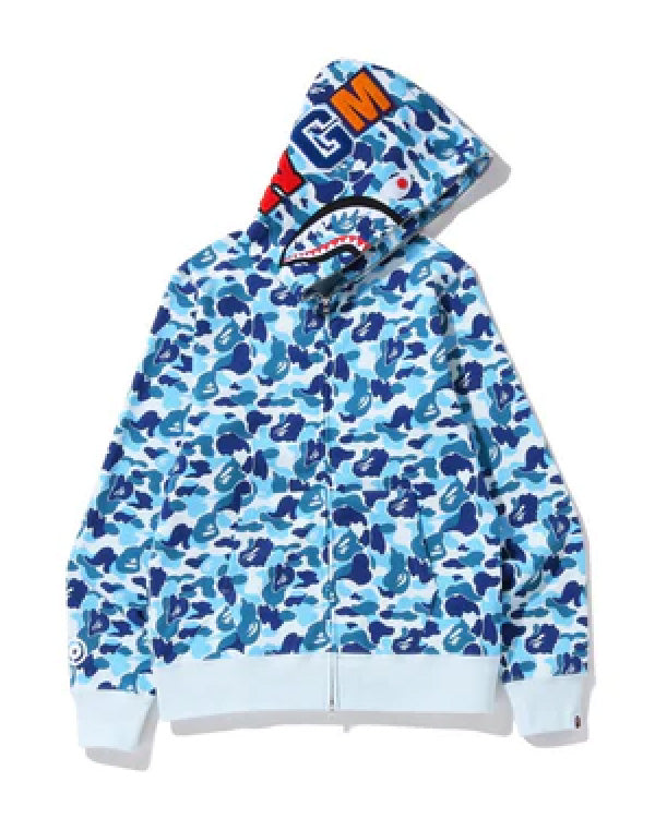 Abc Camo Shark Full Zip Hoodie