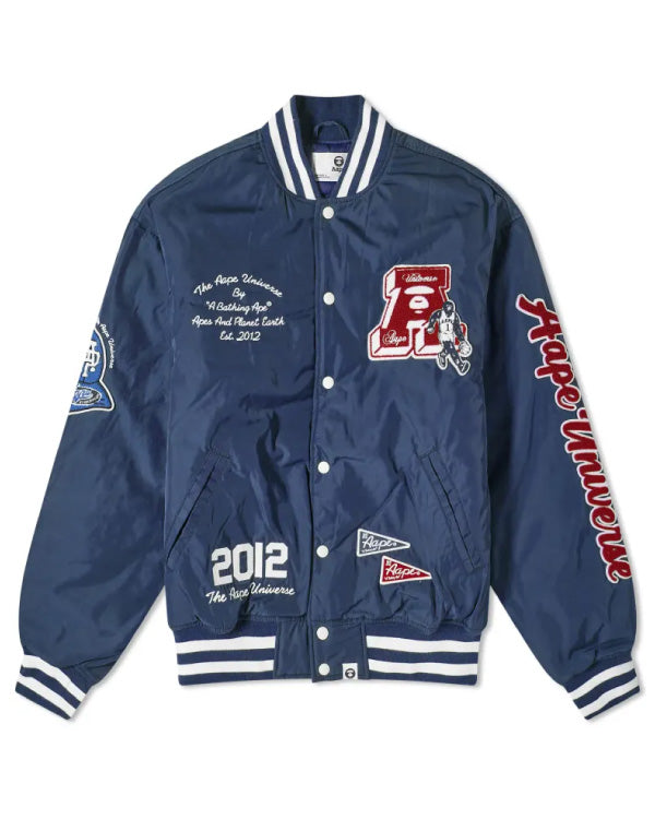 Aape College Varsity Jacket