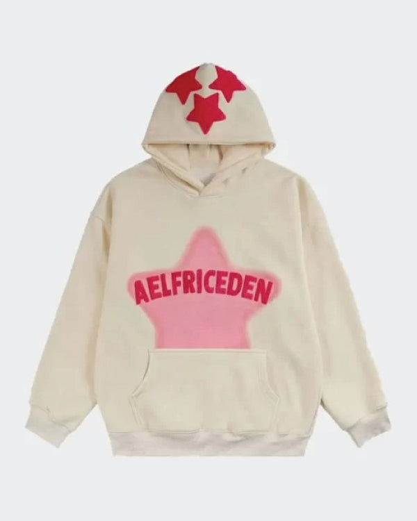 Aelfric Eden Vintage Embroidery Star Hoodie