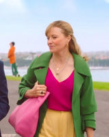 Alexa Crowe My Life Is Murder S03 Green Trench Coat