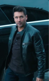 Allan Hawco Sullivans Crossing S02 Leather Jacket