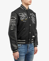 Amiri Eagle Wool Varsity Jacket