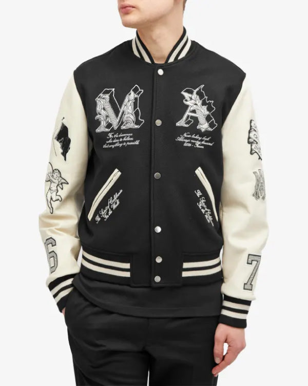 Amiri Ma Angel Varsity Jacket