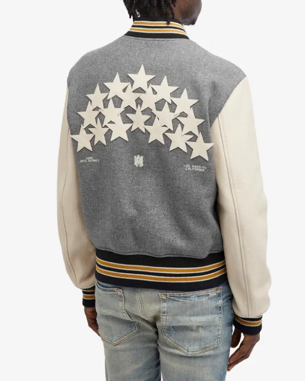 Amiri Oversized Stars Varsity Jacket