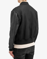 Amiri Staggered Logo Varsity Jacket