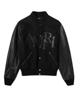 Amiri Staggered Logo Varsity Jacket