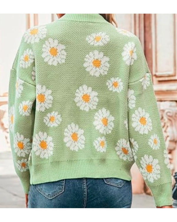 An Easter Bloom 2024 Aimee Teegarden Floral Cardigan