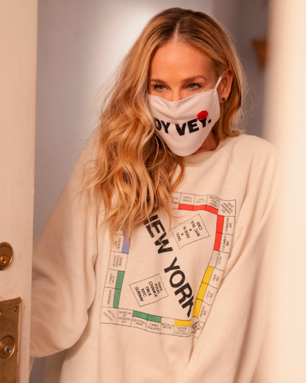 And Just Like That S02 Carrie Bradshaw New York Monopoly Sweatshirt