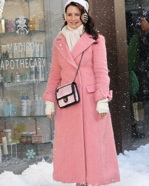 And Just Like That S02 Kristin Davis Pink Coat