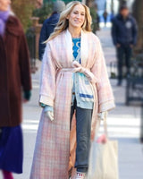 And Just Like That S2 Sarah Parker Plaid Robe