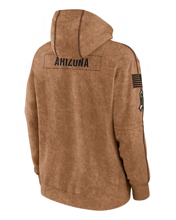 Arizona Cardinals Salute To Service Club Hoodie