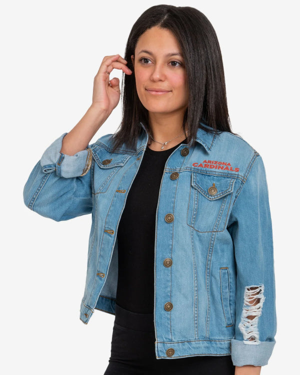 Arizona Cardinals Womens Denim Days Jacket