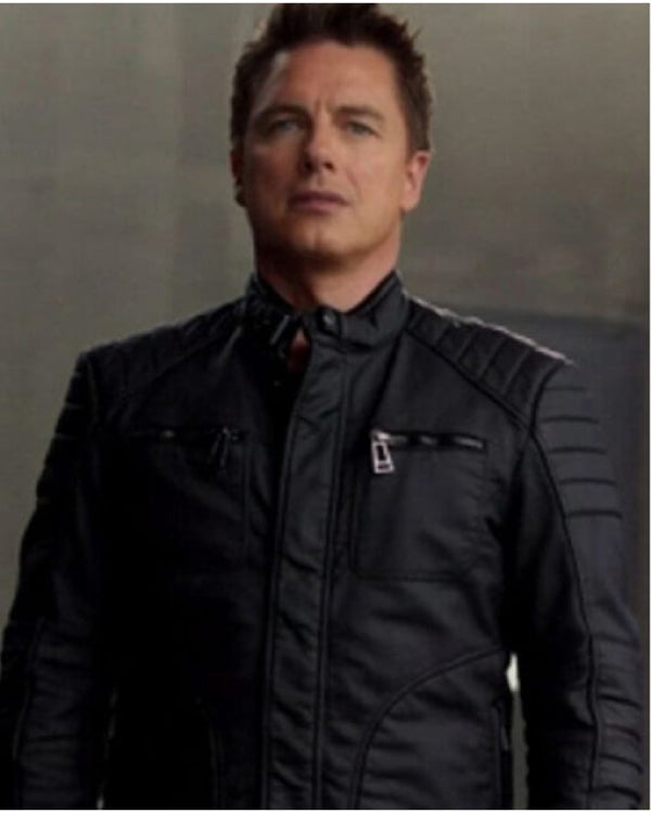 Arrow John Barrowman Black Jacket