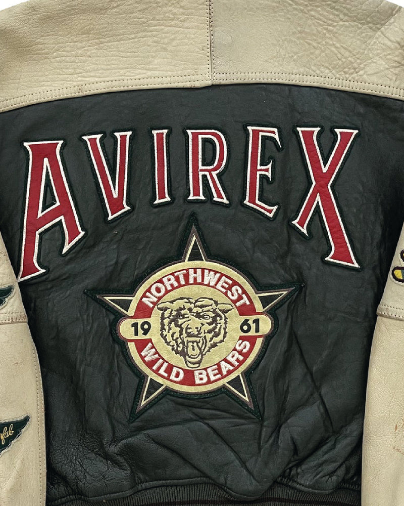 Avirex Wildbears Leather Jacket