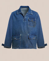 Azin Denim Pullover Work Shirt