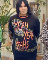 Bake Off Noel Fielding Yeah Yeah Yeahs Snake Sweater