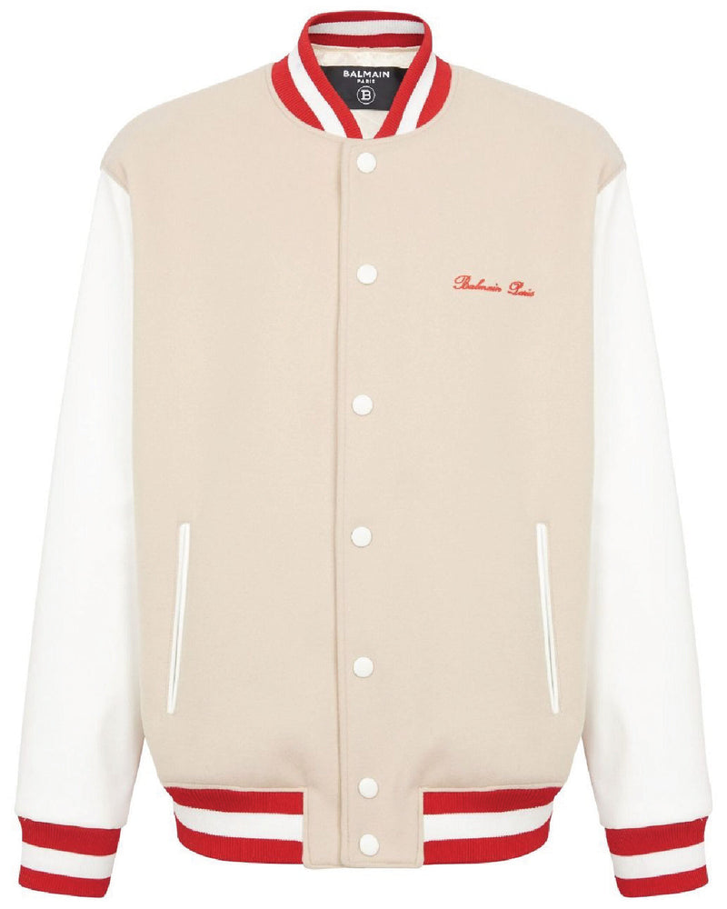 Balmain Signature Varsity Jacket