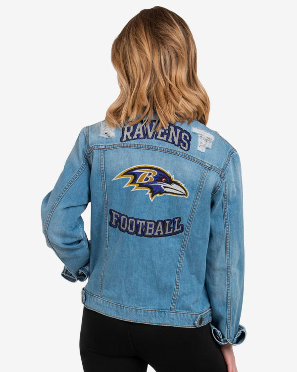 Baltimore Ravens Womens Denim Days Jacket