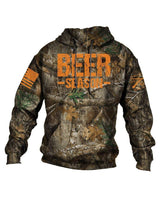 Beer Season Camo Hoodie