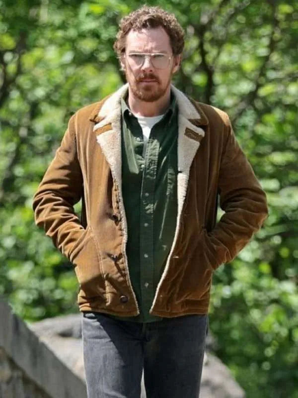 Benedict Cumberbatch Eric Shearling Brown Jacket