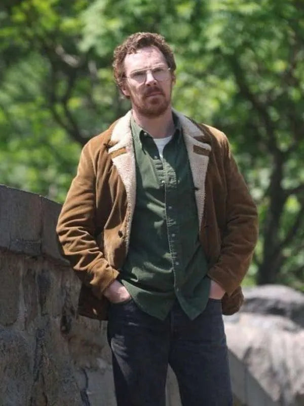 Benedict Cumberbatch Eric Shearling Brown Jacket