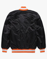 Bengals Blackout Satin Varsity Jacket